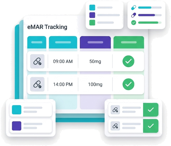 eMAR Tracking Dashboard
